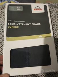 nuova maglia termica x sport sci nera  zip tg 8 