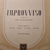 spartito  per pianoforte del 1950