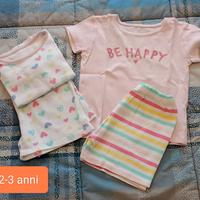 pigiami estivi bambina