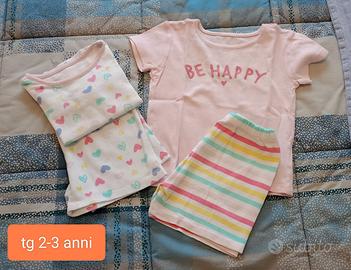 pigiami estivi bambina