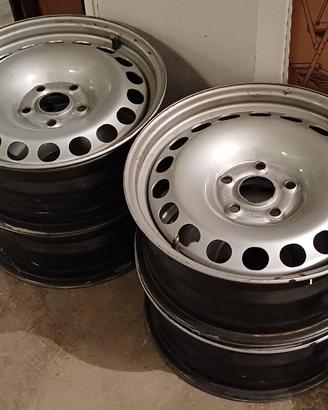 4 Cerchi ferro 16" Seat Alhambra VW Sharan 5x112