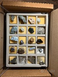 Collezione minerali e gemme
