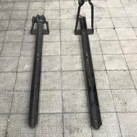 Coppia Porta Bici da Tetto auto attacco universale