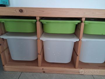 Mobile ikea contenitore per giochi