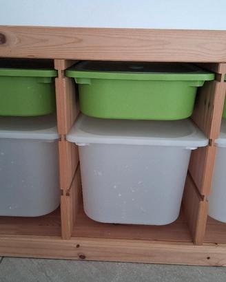 Mobile ikea contenitore per giochi