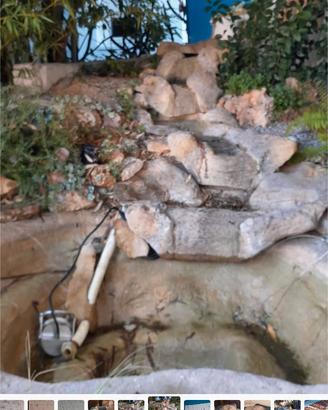 laghetto con cascatelle 