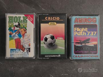 Lotto giochi sport e simulazione commodore 64