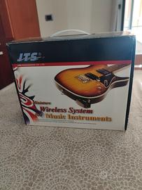 Sistema wireless JTS per strumenti musicali.
