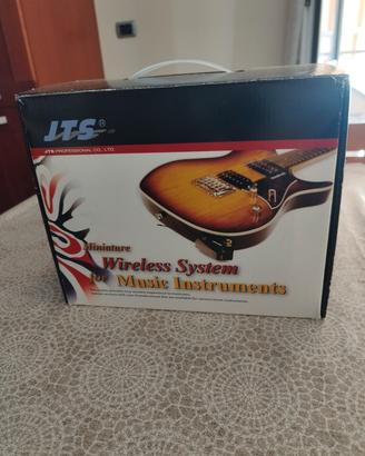 Sistema wireless JTS per strumenti musicali.

