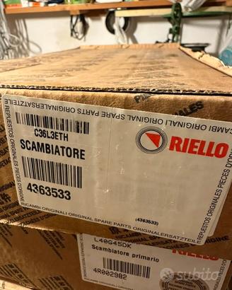 Scambiatore primario caldaia Riello 4363533 nuovo