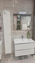 ARREDO BAGNO COMPLETO SOSPESO NUOVO