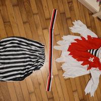 costume di carnevale pirata bambino 3-6 anni