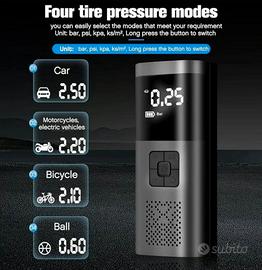 Compressore d'aria automatico digitale 