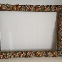 CORNCE IN LEGNO INTAGLIATO