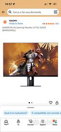 Monitor Xiaomi 27” 2K 165Hz