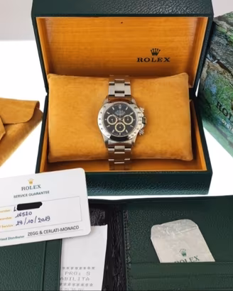 Rolex Daytona 16520 Patrizzi L serial