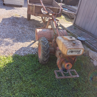 Motocoltivatore con rimorchio