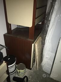 Comó, comodini, poltrona letto, materassi