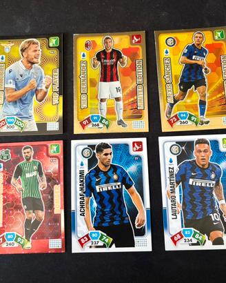 Lotto 6 Carte Adrenalyn XL 2020/2021 Immobile,theo