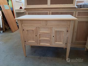 Credenza Rustica in legno massiccio nuova