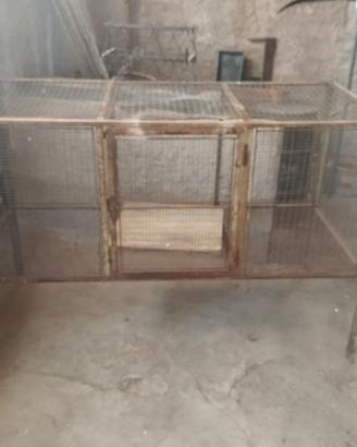 Gabbia per conigli, piccoli animali o uccelli