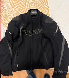 Giubbotto moto con protezioni