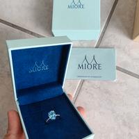 Anello da donna in oro con diamanti nuovo