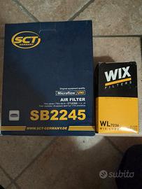 filtro aria e olio motore w169 Mercedes A150