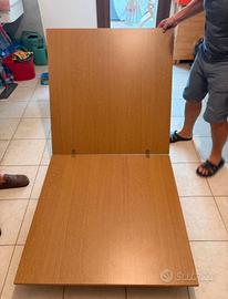 Tavolo in legno 90x90 allungabile
