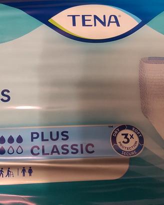 pannoloni mutanda per incontinenti TENA e LINES