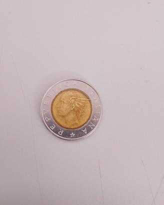 Moneta 500 lire 1992 circolata 