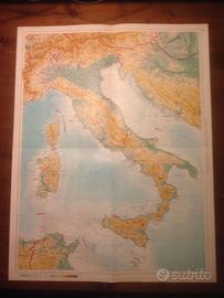 raccolta di Cartine Geografiche degli anni 60