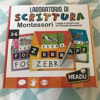 Laboratorio scrittura Headu Montessori