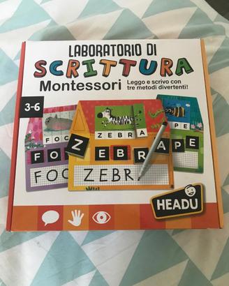 Laboratorio scrittura Headu Montessori