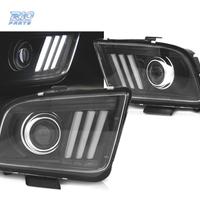 FARI FORD MUSTANG 04-09 TUBO LUMINOSO NERO