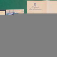 Francobollo diciottenni azzurro