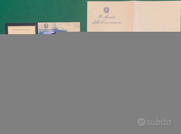 Francobollo diciottenni azzurro