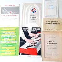 7 Spartiti per ORGANO ORGANISTA MUSICA STRUMENTO