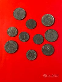 Lotto monete Germania II Guerra Mondiale