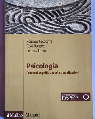 Psicologia processi cognitivi teoria applicazioni 