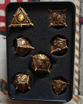 Dadi dungeon and dragons (d&d)