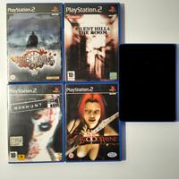 Lotto Ps2 - Clock Tower, Silent Hill, Ecc
