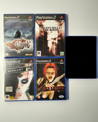 Lotto Ps2 - Clock Tower, Silent Hill, Ecc