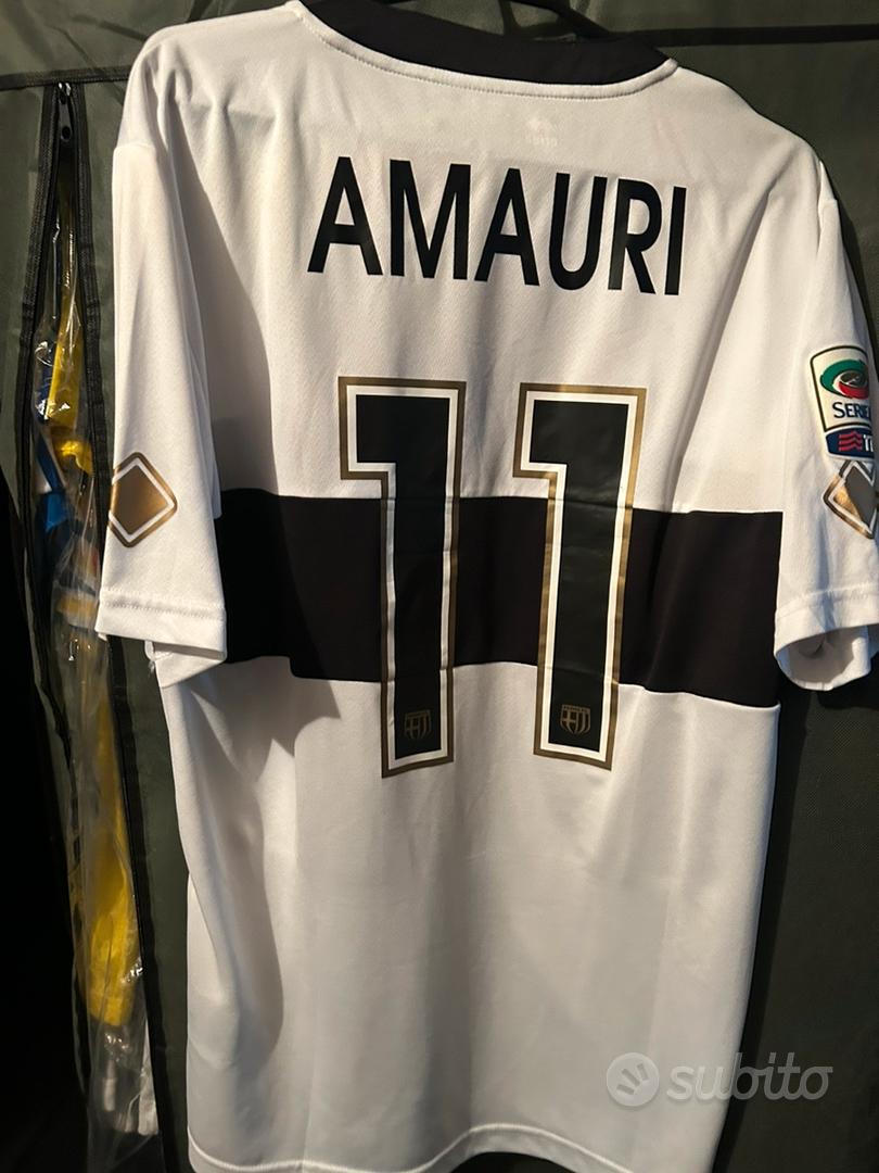 Maglia Parma match worn Valeri Serie a Indossata preparata