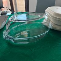 Pirofila con coperchio