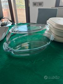 Pirofila con coperchio