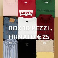 Box abbigliamento firnato usato