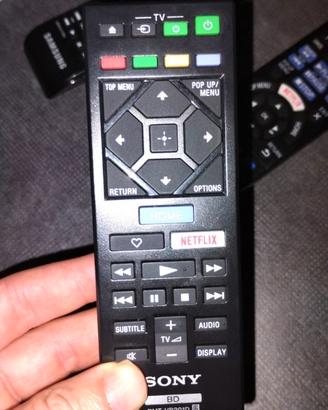 Lettore bluray Sony full HD nero 3d