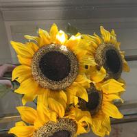 4 Girasoli grandi finti 1 piccolo