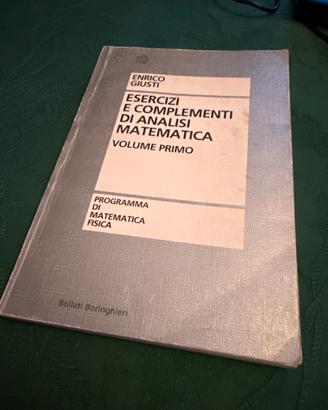 Esercizi e complementi di analisi matematica 1